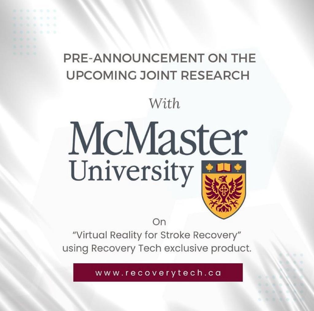 Joint Research with McMaster University